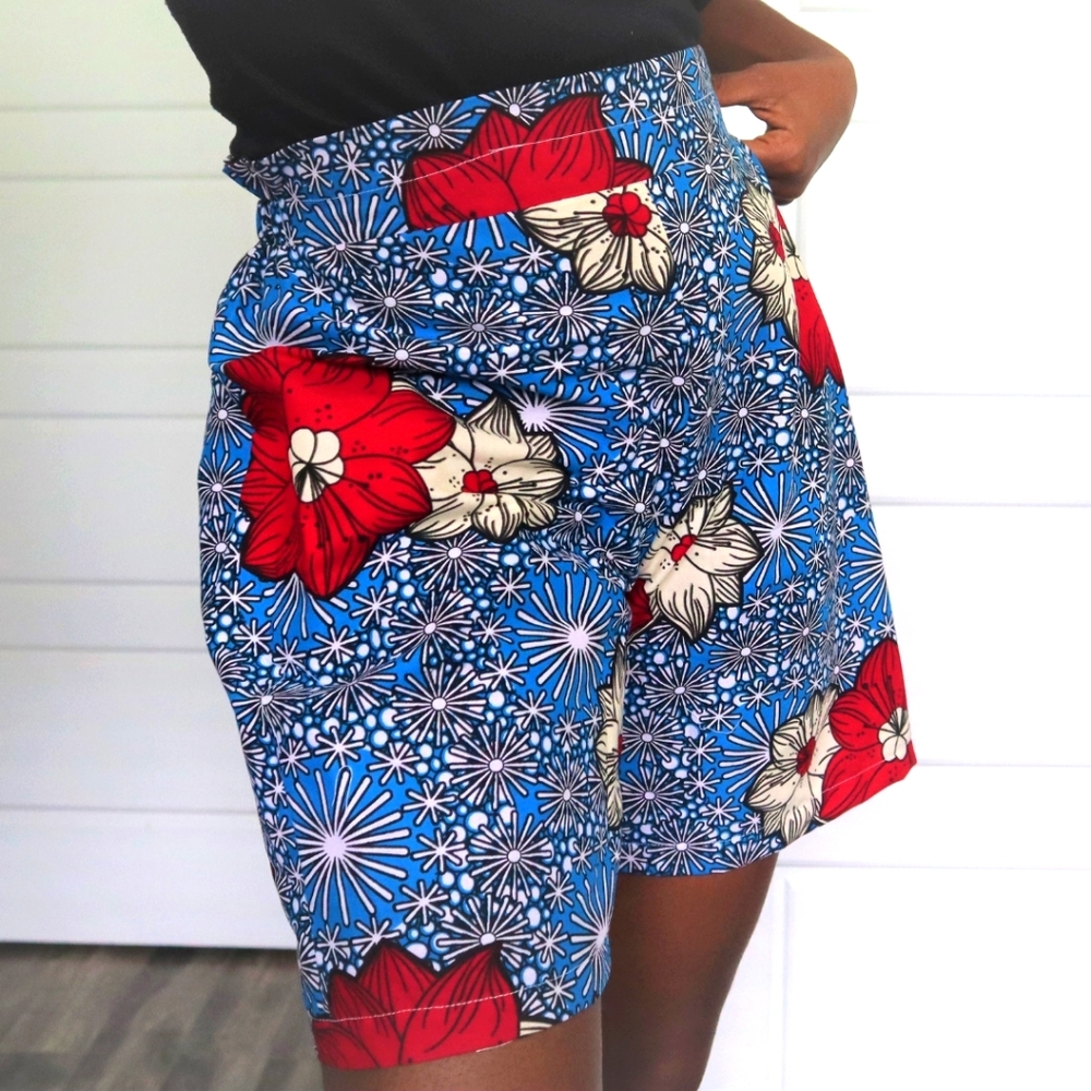 Printed Cotton shorts